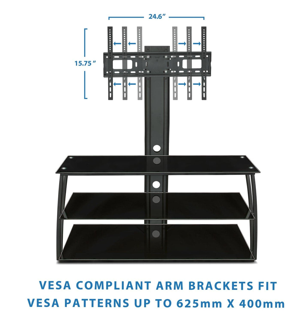 Extra-Large Entertainment Center - Mount-It!