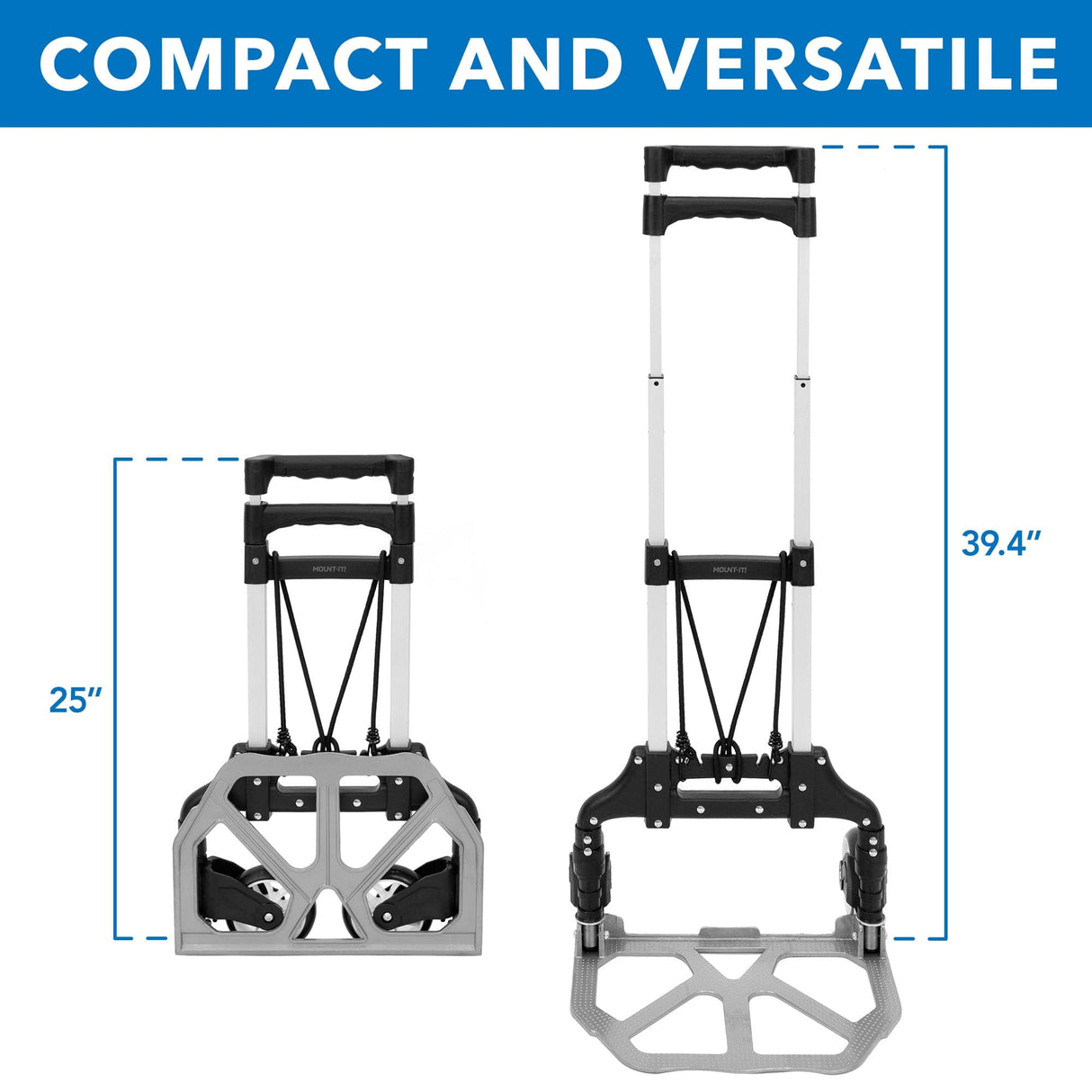 Folding Hand Truck/Luggage Cart - Mount-It!