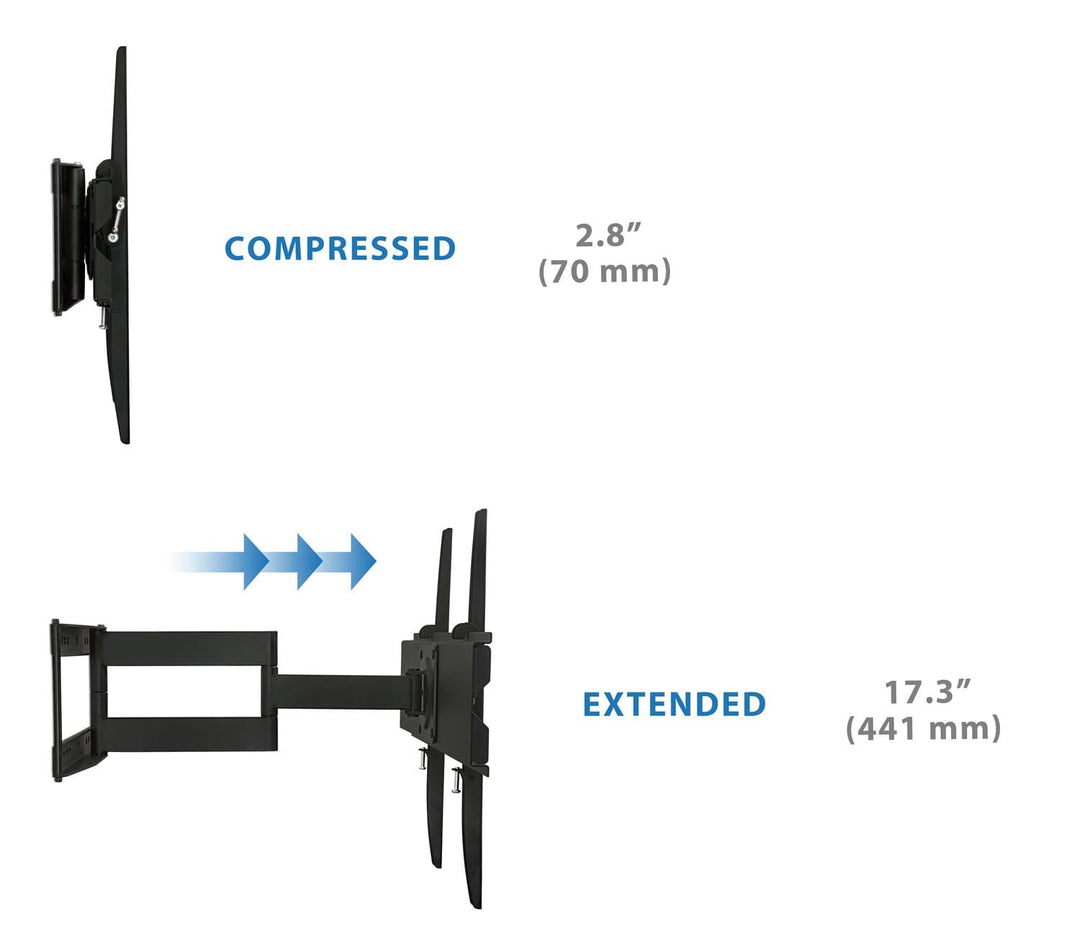 Full-Motion High Weight Capacity TV Mount - Mount-It!