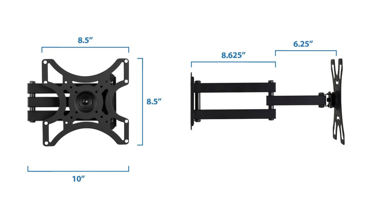 Full Motion Single Arm TV Wall Mount - Mount-It!