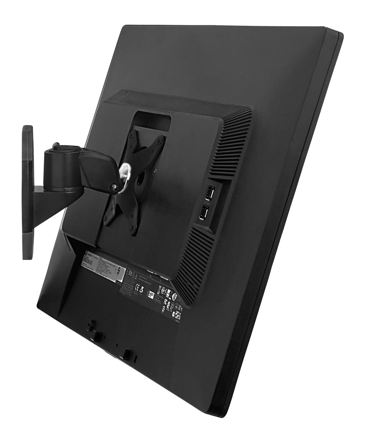 Full Motion Single Monitor Wall Mount - Mount-It!