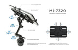 Heavy-Duty Cup Holder Tablet ELD Mount - Mount-It!