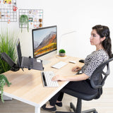 Height Adjustable Laptop Desk Mount - Mount-It!