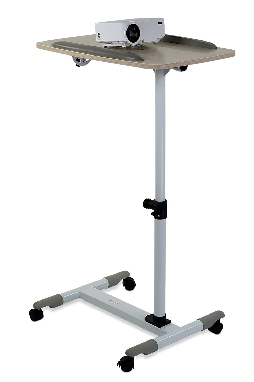 Height Adjustable Rolling Laptop Cart - Mount-It!