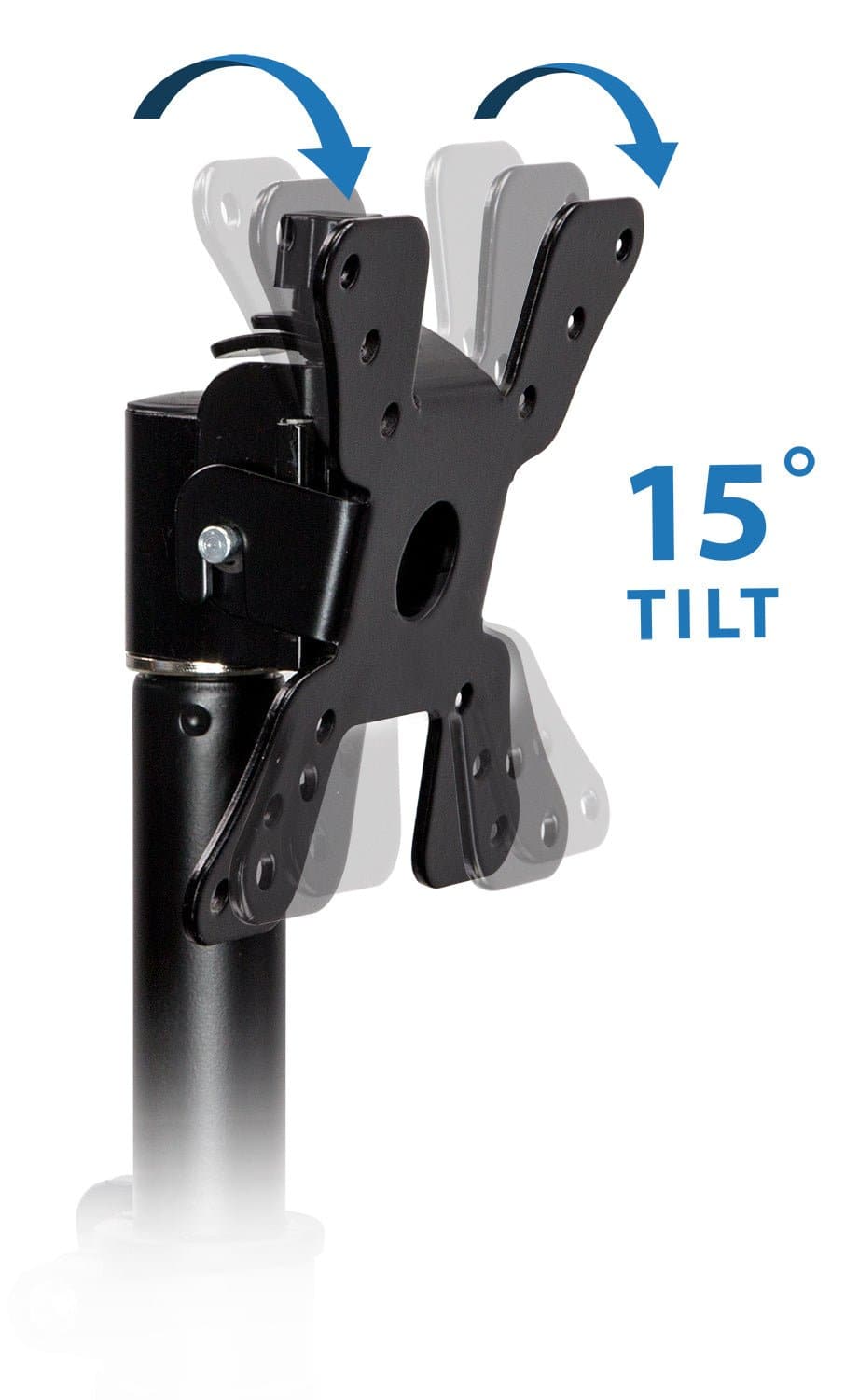 Height Adjustable Ultra-Wide Monitor Mount - Mount-It!