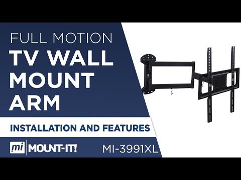 Full Motion TV Wall Mount with Articulating Arm
