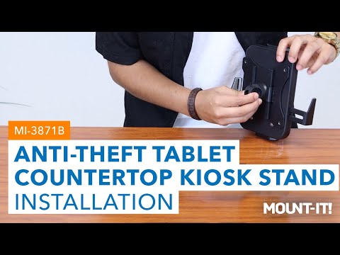 Anti-Theft Tablet Countertop Kiosk Stand