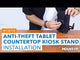 Anti-Theft Tablet Countertop Kiosk Stand