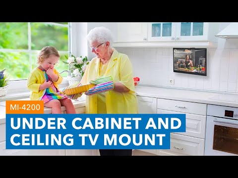 Under Cabinet and Ceiling TV Mount