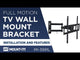 Full Motion TV Wall Mount