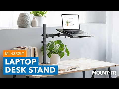 Height-Adjustable Laptop Notebook Desk Stand