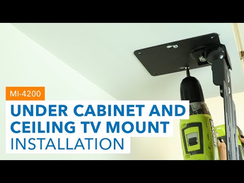 Under Cabinet and Ceiling TV Mount
