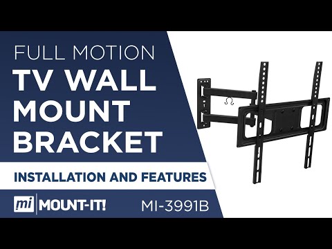 TV Wall Mount with Full Motion Articulating Arm