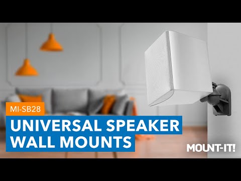 Dual Low Profile Universal Speaker Wall Mounts