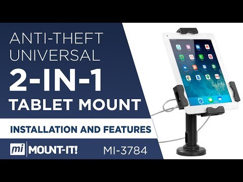 Universal Tablet Stand with Cable Lock