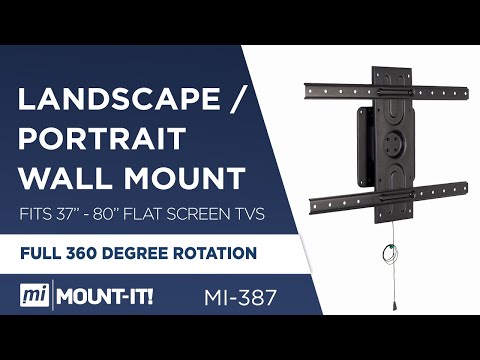 Rotating TV Wall Mount | 37" to 80" Screens