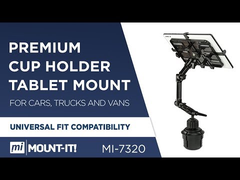 Heavy-Duty Cup Holder Tablet ELD Mount