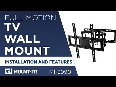 Full Motion Dual Arm TV Wall Mount