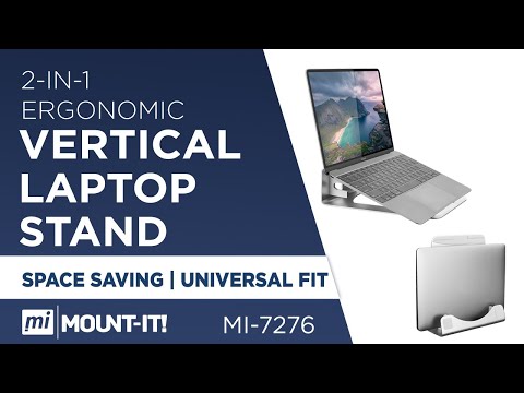 Vertical Laptop Stand and Holder