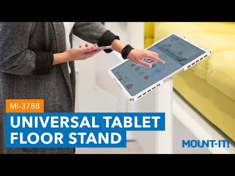 Universal Tablet Floor Kiosk