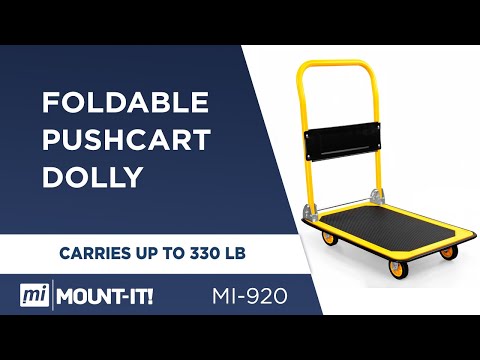 Foldable Flatbed with Swivel Wheels