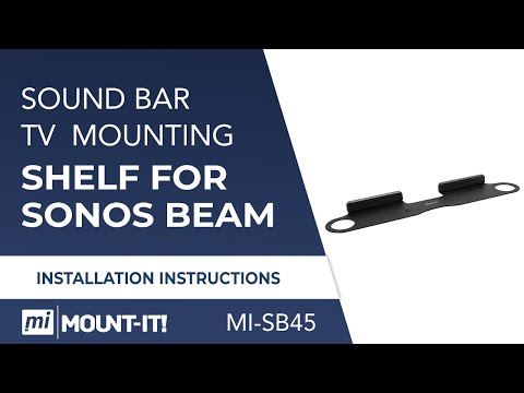 Sound Bar Wall Mounting Shelf for Sonos Beam