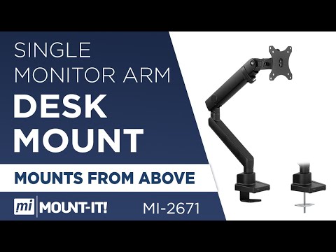 Single Monitor Desk Mount