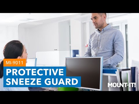 Countertop Protective Sneeze Guard | 47.24" Wide