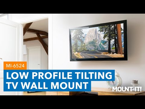 Low Profile Tilting TV Wall Mount