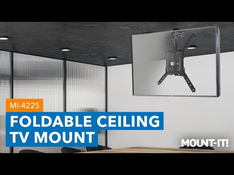 Flip-down Ceiling TV Mount