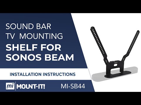 Sound Bar TV Mounting Shelf for Sonos Beam