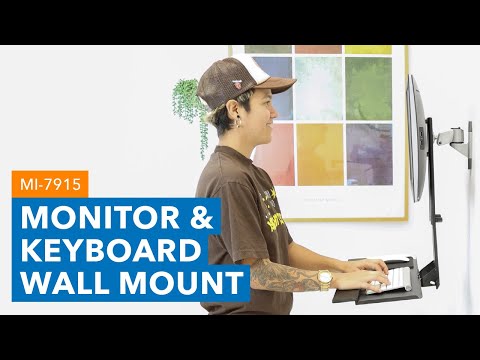 Monitor & Keyboard Wall Mount