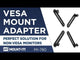 Heavy Duty VESA Adapter Mounting Kit