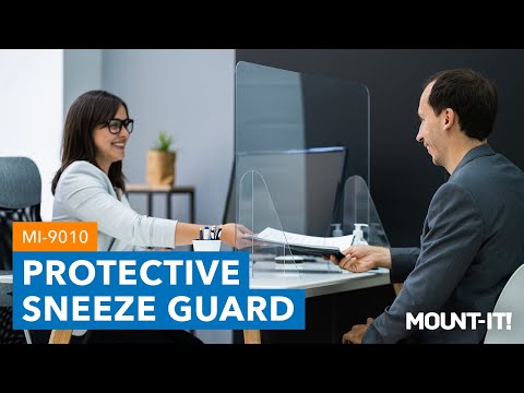 Countertop Protective Sneeze Guard | 31.5" Wide