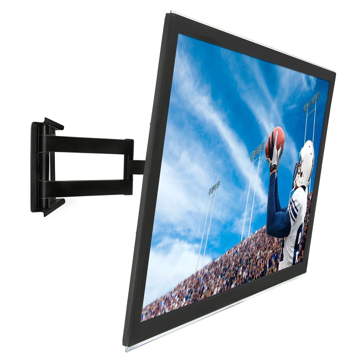 Long Extension, Low Profile Full Motion TV Wall Mount - Mount-It!
