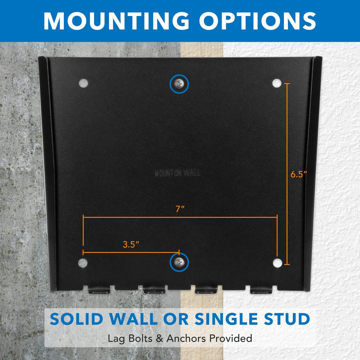 Low Profile Fixed TV Wall Mount - Mount-It!