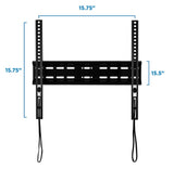 Low Profile Slim TV Wall Mount Fixed TV Bracket - Mount-It!