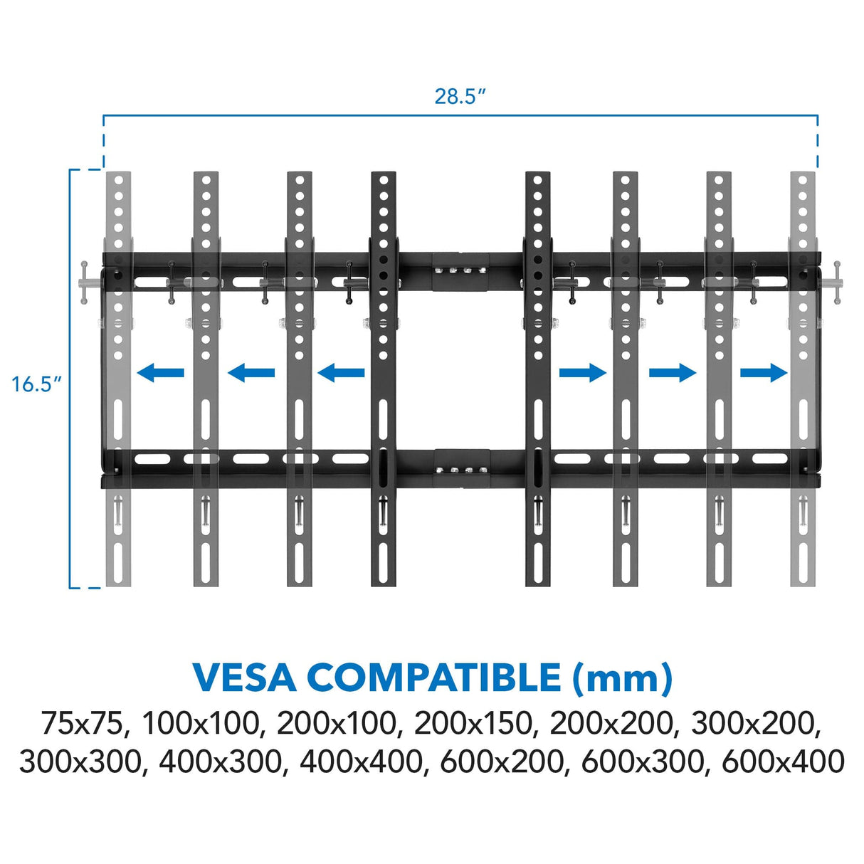 Low Profile Tilt TV Wall Mount - Mount-It!