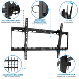 Low Profile Tilt TV Wall Mount - Mount-It!