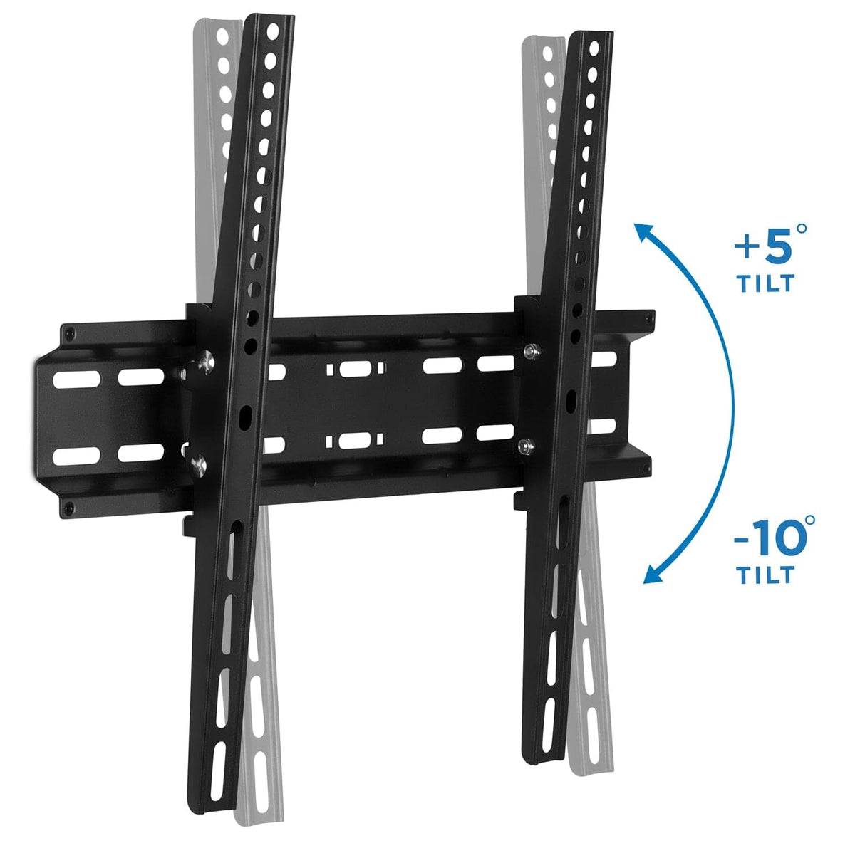 Low Profile TV Wall Mount Tilt Bracket for Flat Screens - Mount-It!