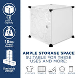 Modular Cube Storage Organizer - Mount-It!