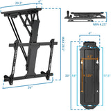 Motorized Ceiling TV Mount with Remote and App Controller - Mount-It!