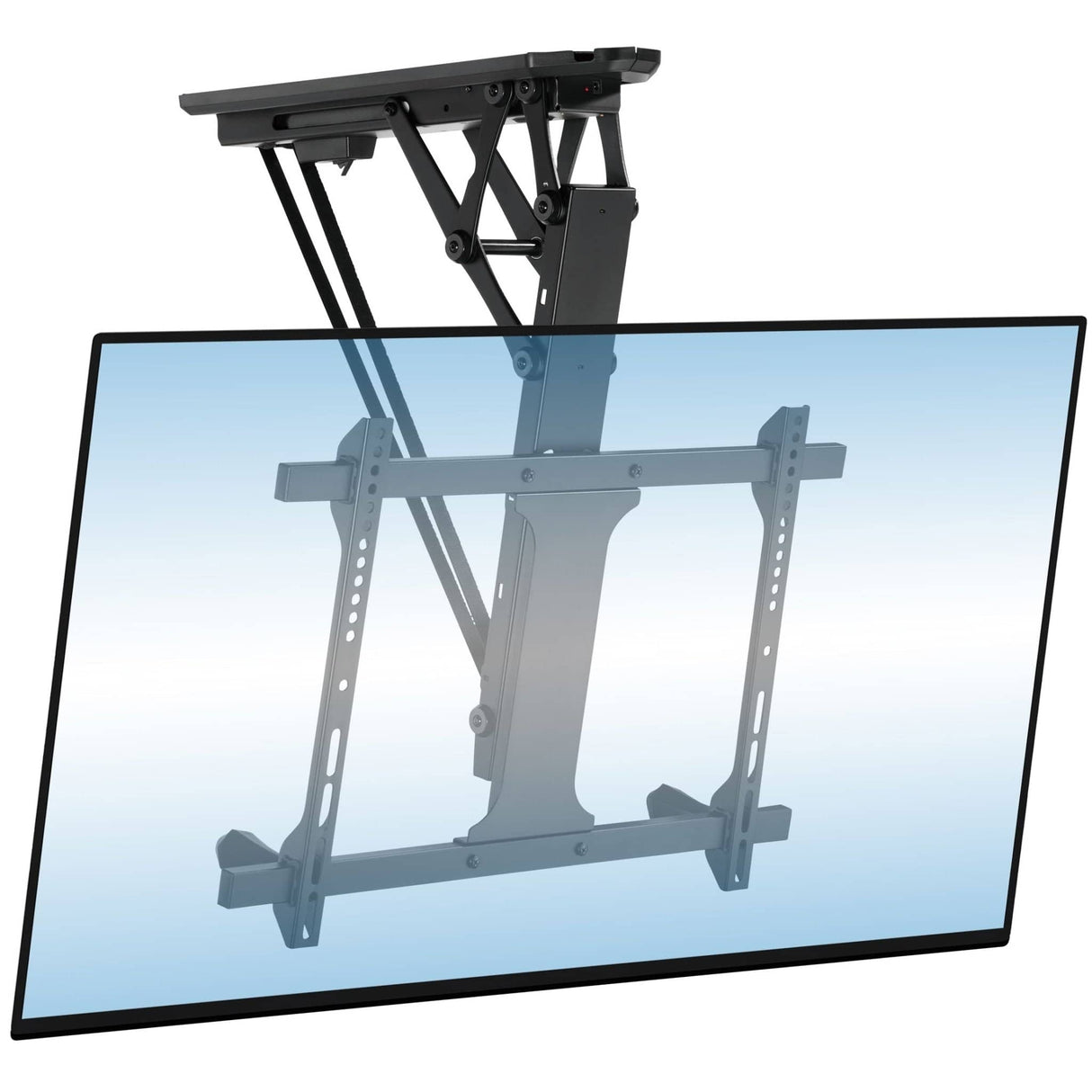 Motorized Ceiling TV Mount with Remote and App Controller - Mount-It!