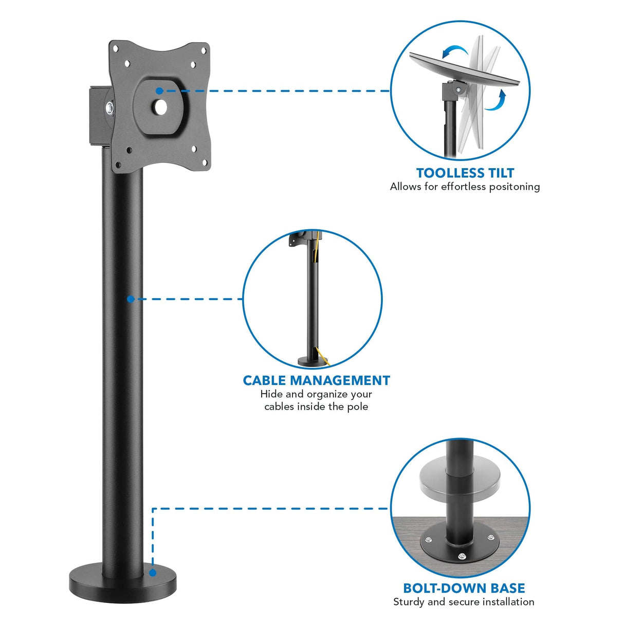 Point of Sale (POS) Monitor Mount - Mount-It!