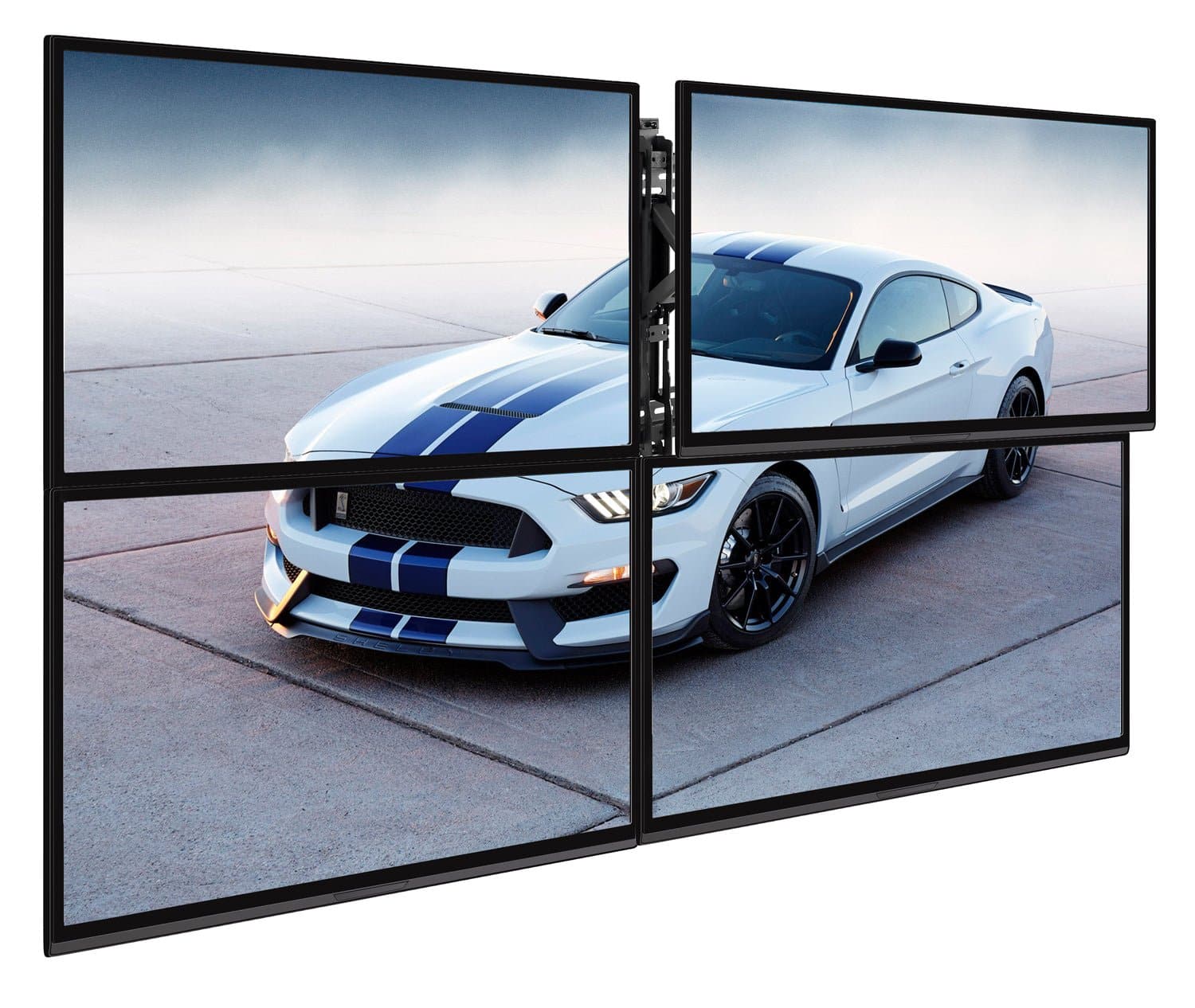 Pop-Out Video Wall Mount for Commercial Installations - Mount-It!