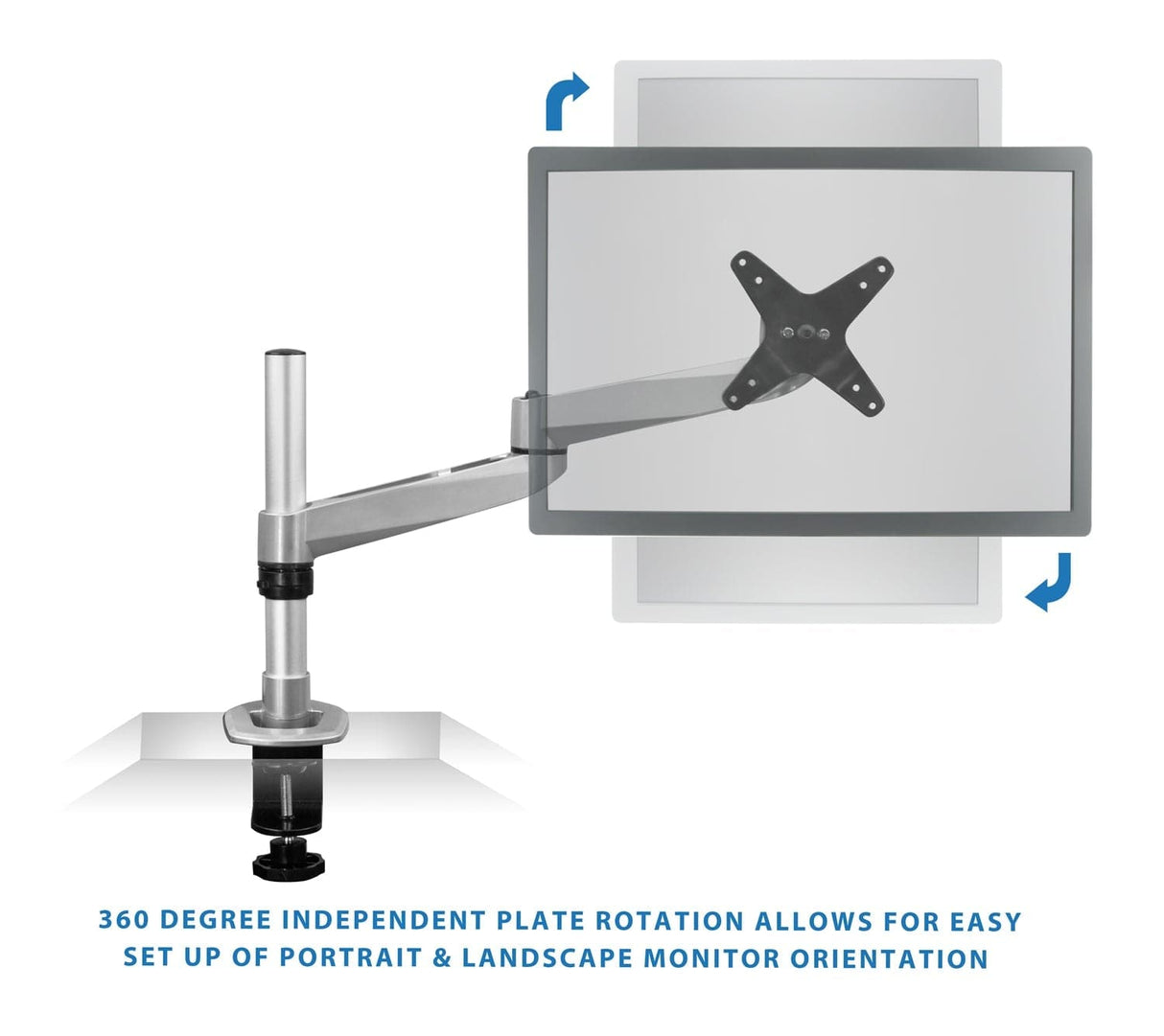 Professional Single Monitor Desk Mount - Mount-It!