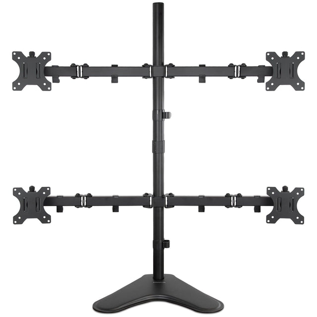 Quad Monitor Desk Stand - Mount-It!