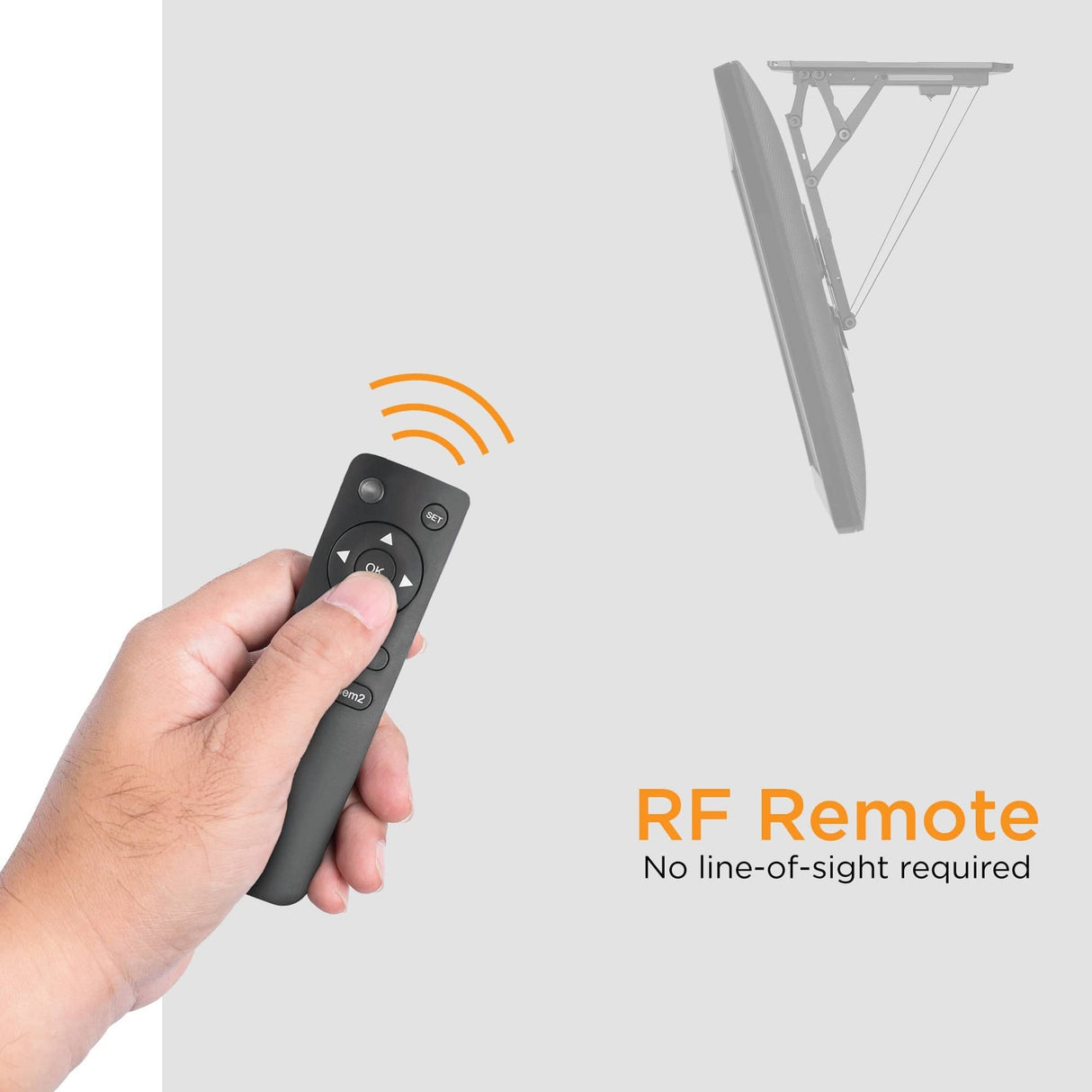 Retractable Motorized Ceiling TV Mount - Mount-It!