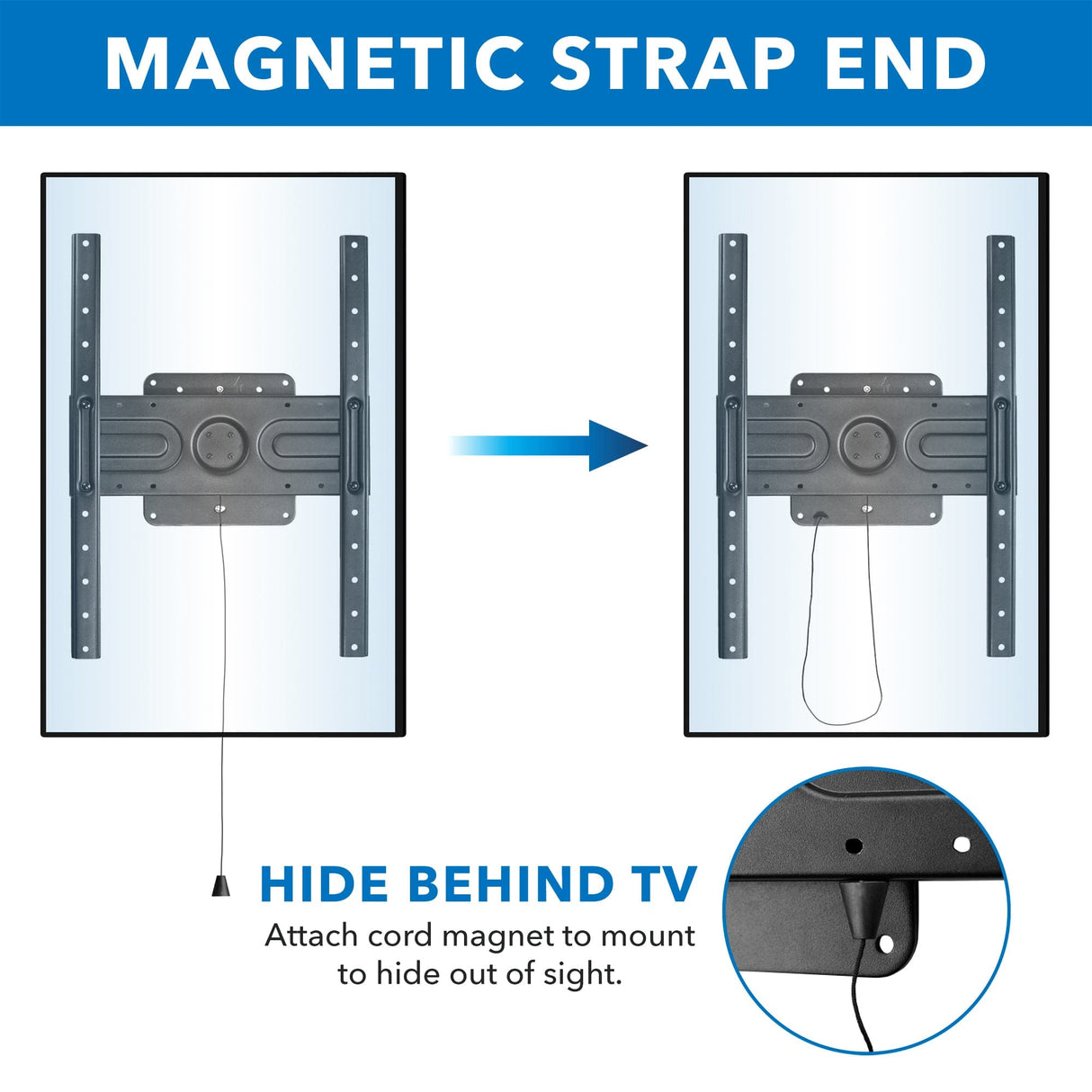 Rotating TV Wall Mount | 37" to 80" Screens - Mount-It!