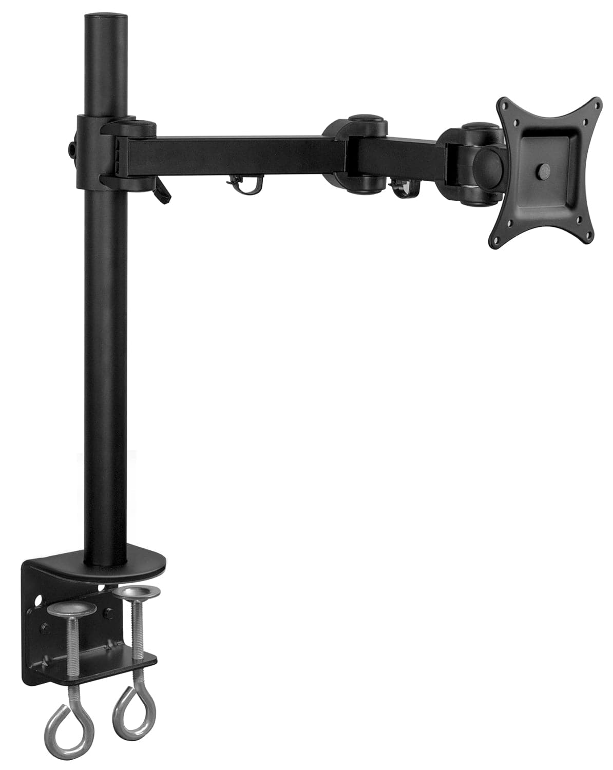 Single Arm Articulating Monitor Desk Mount - Mount-It!